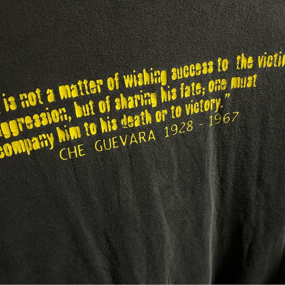 Vintage Rage AGAINST THE MACHINE SHIRT BOMBTRACK CHE GUEVARA MEN’S XL GIANT TAG - Picture 5 of 5